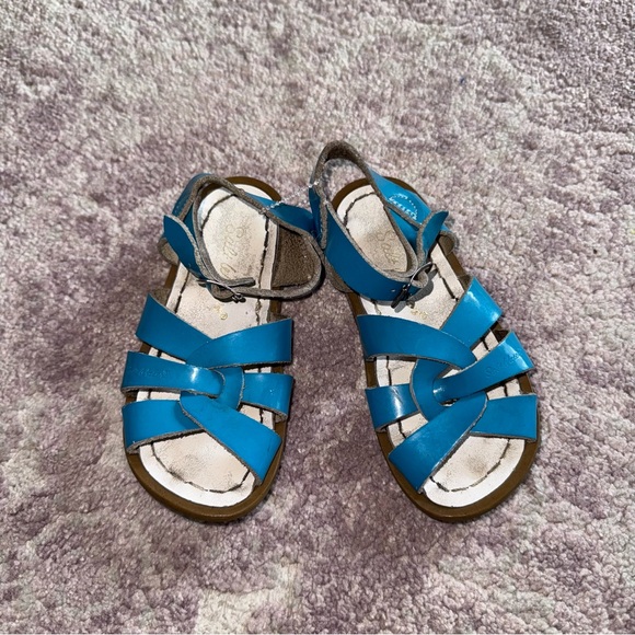 Salt Water Sandals by Hoy Other - Salt Water Sun San Sandals Kids Girls Blue Size 8